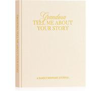 Mamie Raconte Moi Ton Histoire,Grand-Mère Livre D'histoire De La Vie Avec 260+ Questions,Grandma Life Story Journal Intime Mémé Souvenirs,Fête Des Mères Anniversaire Cadeau,Beige,Anglais