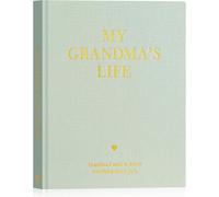Mamie Raconte Moi Ton Histoire,Grand-Mère Livre D'histoire De La Vie Avec 260+ Questions,Grandma Life Story Journal Intime Mémé Souvenirs,Fête Des Mères Anniversaire Cadeau,Anglais,Vert
