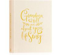 Mamie Raconte Moi Ton Histoire,Grand-Mère Livre D'histoire De La Vie Avec 260+ Questions,Grandma Life Story Journal Intime Mémé,Fête Des Mères Anniversaire Souvenirs Cadeau,Beige,Anglais
