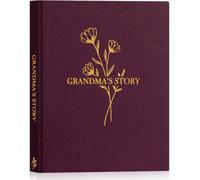Mamie Raconte Moi Ton Histoire,Grand-Mère Livre D'histoire De La Vie Avec 260+ Questions,Journal Intime Mémé Grandma Life Story Souvenirs,Fête Des Mères Anniversaire Cadeau,Violet,Anglais