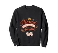 Mamie Reine De La Famille Message Amour Sweatshirt