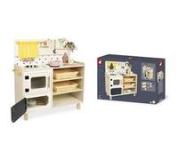 Janod Shiny Grandma Large Well Equipped Kitchen Doré