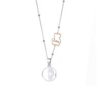 MAMIJUX Appel anges ours chaîne maman idée cadeau grossesse collier femme rappel des anges chaîne acier