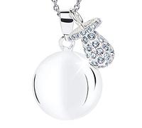 MAMIJUX Appelez les anges avec tétine avec cristaux, 20 mm, Cuivre, Argent