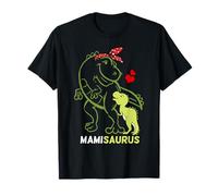 Mamisaurus Mami Dinosaure Bébé Maman Fête des Mères T-Shirt
