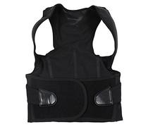 MAMJENNI Correcteur de posture pour hommes et femmes, attelle dorsale réglable, support d'épaule, correcteur de bosse, matériau en néoprène respirant, conception légère pour un (S)