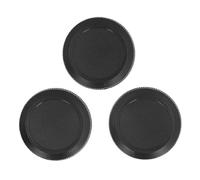 MAMJENNI Couvercle de Capuchon d'objectif arrière de caméra, 3 pièces, Protection RF, Corps de caméra, Capuchon d'objectif arrière de Remplacement pour Appareil Photo sans Miroir