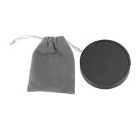 MAMJENNI Couvercle d'objectif en alliage d'aluminium pour EVO, anti-poussière, étanche, résistant aux rayures, protection d'objectif d'appareil photo (Noire)