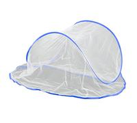 MAMJENNI Couverture de filet d'extérieur, conception pliable, matériau en, légère et portable, pour le camping, usage domestique, anti-morsures (Bleue)