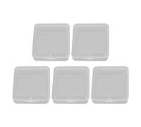 MAMJENNI for Storage Boxes, 5-Piece Transparent Plastic Containers with Gland Seal, Ideal for Crafts, Jewelry, and Small Hardware Organizing
