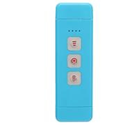 MAMJENNI Lampe de lecture avec clip, 4 températures de couleur et 12 modes de gradation, rechargeable par USB, LED uniforme pour le soin des yeux pour livres, portable pour la (Bleue)