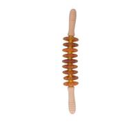 MAMJENNI Rouleau musculaire pour massage des tissus profonds, masseur corporel portable pour soulager les douleurs, fascia portable pour réduire la cellulite, outil de massage en résine et bois de