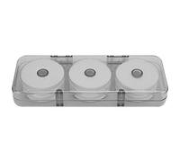 MAMJENNI Support de bobine de ligne de pêche, bobine EVA de grande capacité pour lignes de pêche, tige améliorée, rainure profonde, matériau EVA haute densité, organisateur de