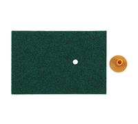 MAMJENNI Tapis d'entraînement de golf, pour une utilisation intérieure et extérieure, surface de flocage douce, base en EVA hautement élastique, conception portable, avec trou en