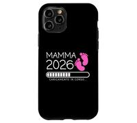 Mamma 2026 Loading Annuncio Gravidanza Bimba Femmina Coque pour iPhone 11 Pro