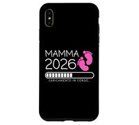 Mamma 2026 Loading Annuncio Gravidanza Bimba Femmina Coque pour iPhone XS Max