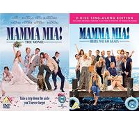 Mamma Mia Complete 2 Movie Collection DVD - Mamma Mia! The Movie / Mamma Mia! Here We Go Again - Mamma Mia! 1-2 DVD