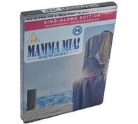 Mamma Mia! Here We Go Again 4K Ultra HD + Blu-ray SteelBook Meryl Streep Zone B G