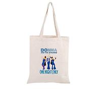 Mamma Mia Trousse à Cosmétiques Donna et les Dynamos - Cadeau Musique Here We Go Again - Girl Power, Sac Fourre-Tout Donna, 14.56 Pouces de Hauteur et 12.59 Pouces de Largeur
