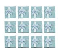 mammals 12Pcs BlueJewelry Ring Boucles d'oreilles Bangle Gift Boxes Cutely Small Gift Box