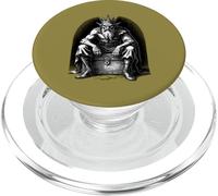 Mammon Demon - Le Poids Silencieux de la cupidité PopSockets PopGrip pour MagSafe