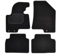 MAMMOOTH A041 KIA200 PRM 01 Lot de Tapis de Sol Avant et arrière Noir