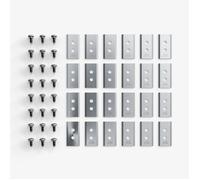 Mammotion Kit de lames de rechange en acier inoxydable - 24 pièces - Compatible avec les séries LUBA, LUBA Mini, YUKA et YUKA Mini
