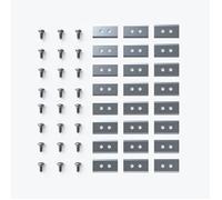 Mammotion Lames de Rechange Ultra résistantes pour Robot Tondeuse séries LUBA 1, LUBA 2 et YUKA, LUBA 1, LUBA 2 AWD 5000, LUBA 2