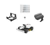 Mammotion LUBA 2 AWD 1500 + Garage Mini - Station de lavage et jeu de lames offerts