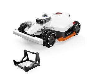 Mammotion LUBA 3 AWD 1500 Robot Tondeuse avec Support de Lavage pour Tondeuse, LiDAR 360° + Double caméra avec contrôle par IA, 80% pentes, Gestion multizone jusqu'à 15 Zones