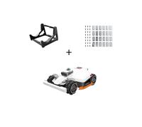 MAMMOTION LUBA 3 AWD 5000 Robot Tondeuse sans fil périphérique,LiDAR 360°+NetRTK+vision IA dual caméra, jusqu'à 5000m²,Pente 80%