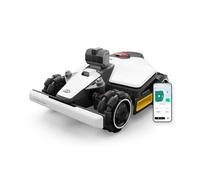 MAMMOTION LUBA Mini AWD LiDAR Robot Tondeuse sans Fil Périphérique, avec LiDAR 3D+Vision, sans Antenne RTK, Cartographie Automatique, 1500 m² Recommandés, Module 4G, Pente Jusqu’à 80%