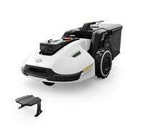 MAMMOTION YUKA 3000 Robot tondeuse avec balayeuse, NetRTK + Vision, pas besoin d'antenne RTK, cartographie automatique, recommandation 3000 m², max. 4000 m², avec module 4G, inclinaison de 80 %