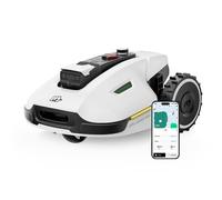 MAMMOTION YUKA 3000 Robot Tondeuse sans Fil Périphérique, NetRTK+Vision, Aucune Antenne RTK Requise, Recommandé 3000 m², Pelouse Semblable à Un Tapis, Disque de Coupe Double, Module 4G
