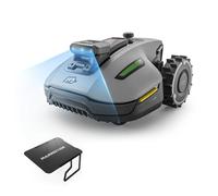 MAMMOTION YUKA Mini 2 500 Robot Tondeuse avec Mini Garage | jusqu'à 500m², Zéro Perte de Signal, sans RTK, AI Traitement d’Image à Trois Caméras (expédié séparément)