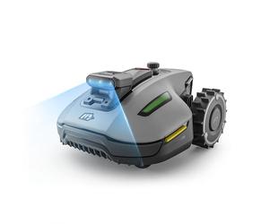 MAMMOTION YUKA Mini 2 500 Robot Tondeuse sans Fil Périmétrique, jusqu'à 500m², AI Traitement d’Image à Trois Caméras Robot Tondeuse, Auto Cartographie Multi-Zones, DropMow, Édition Manuelle de Carte