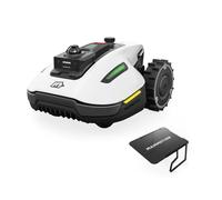 MAMMOTION YUKA Mini 2 800 LiDAR Robot Tondeuse avec Mini Garage | Navigation 360° LiDAR + caméra avec Pilotage par IA, détection de Plus de 300 Obstacles (expédié séparément)