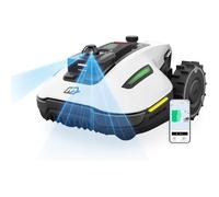 MAMMOTION YUKA Mini 2 800 LiDAR Robot Tondeuse sans Fil Périmétrique - Jusqu’à 800 m²