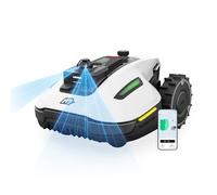 MAMMOTION YUKA Mini 2 800 LiDAR Robot Tondeuse sans Fil Périmétrique - Jusqu’à 800 m², Navigation 360° LiDAR + caméra avec Pilotage par IA, détection de Plus de 300 Obstacles, DropMow, pentes de 45%