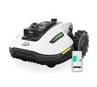 MAMMOTION YUKA Mini 2 800 LiDAR Tondeuse Robot, Jusqu’à 800 m², Navigation 360° LiDAR + caméra avec Pilotage par IA, DropMow, détection de Plus de 300 Obstacles, pentes de 45%