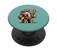 Mammouth, Fossil Friday, Mastodon Science, Paléontologie PopSockets PopGrip Adhésif