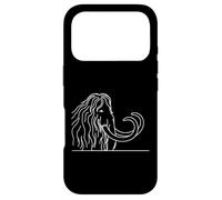 Mammouth Laineux Art Linéaire Coque pour iPhone 17 Pro