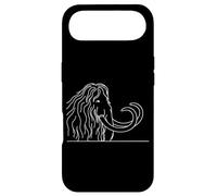 Mammouth Laineux Art Linéaire Coque pour iPhone Air