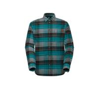 Mammut 100 % flanelle de coton bio Trovat Longsleeve Shirt Men Gris S