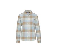 Mammut 100 % flanelle de coton bio Trovat Longsleeve Shirt Women Brown XL