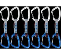 Mammut - Pack de dégaines - Crag Wire 10 cm Indicator 6 Pack en Aluminium - Bleu Bleu
