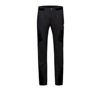 Mammut - Aenergy IN Hybrid Pants - Pantalon ski de randonnée homme Black / Vibrant Orange - 54 - Regular