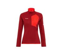 Mammut - Aenergy Light ML Half Zip Pull - Polaire femme Dark Mammut Red-Mammut Red - S