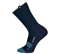 Mammut - All-Mountain Targeted Cushion Merino Crew - Chaussettes de randonnée - EU 36-38 - marine / tschiel
