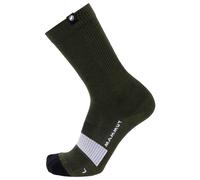 Mammut - All-Mountain Targeted Cushion Merino Crew - Chaussettes de randonnée - EU 39-41 - dark marsh / white ii